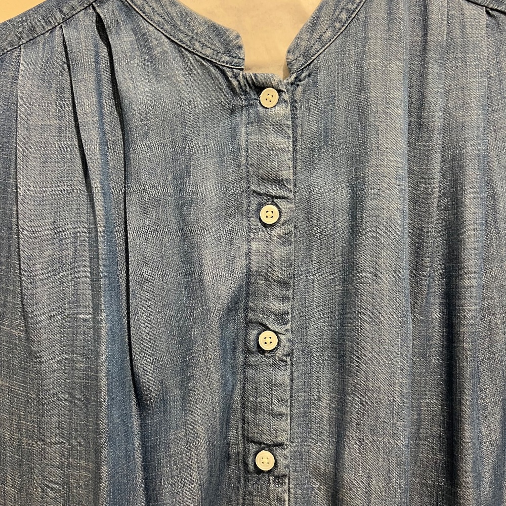 Banana Republic Chambray Dress Size SMALL LIKE NEW - Picture 11 of 11